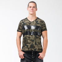 Camouflage T-Shirt Grün