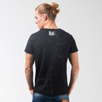 Cross Vintage T-Shirt Schwarz