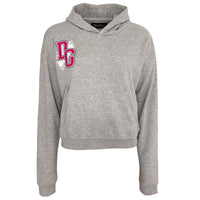 Star Hoodie Grau Pink