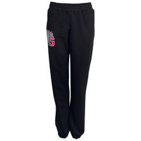 Stripe Jogginghose Schwarz Pink