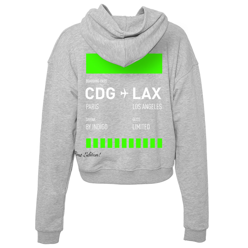 Jetsetter Hoodie Gray Paris-LA