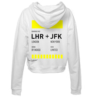 Jetsetter Hoodie White London-NY