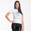 Diamond Cross T-Shirt Weiß