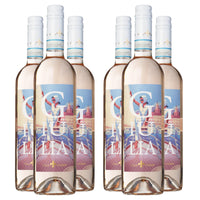 6 bottles Villa Geissini Giulia Pinot Grigio Rose IGT 0.75l 12% VOL