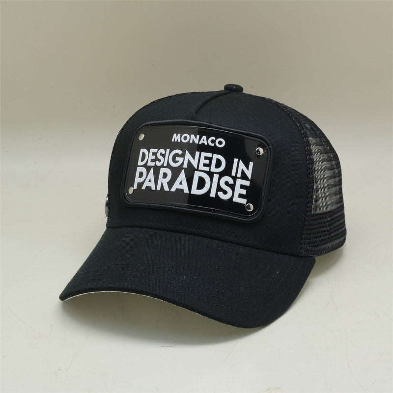 Designed in Paradise Cap Black