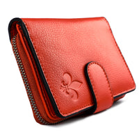 Portemonnaie Damen Orange