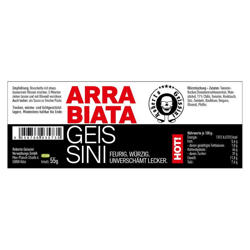 Arrabiata Geissini 55 g
