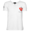 Heart T-Shirt White Unisex