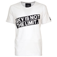 Sky is not the limit T-shirt white