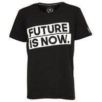 Future is now T-Shirt Schwarz