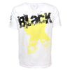 X T-Shirt White Yellow