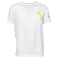 X T-Shirt White Yellow