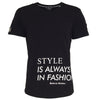 Style T-Shirt Schwarz