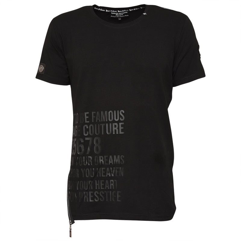 Born To Be Famous T-Shirt Schwarz