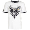 Skull Beard T-Shirt White