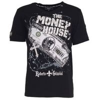 Money House T-Shirt Schwarz