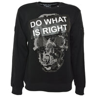 Do What Is Right Sweatshirt Black