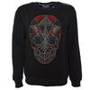 Techno Skull Sweatshirt Black