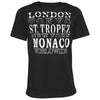 St.Tropez T-Shirt Black Unisex 