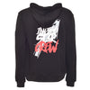 Indigo Star Crew Hoodie Schwarz