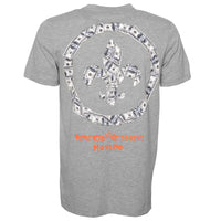 Money-Skull T-Shirt Gray