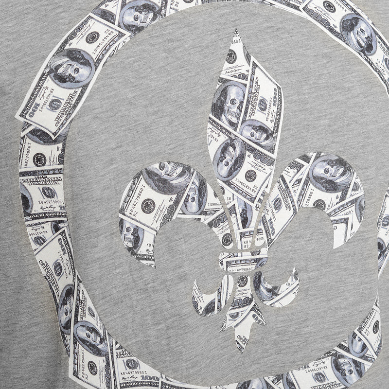 Money-Skull T-Shirt Gray