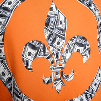 Money-Skull T-Shirt Orange