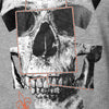 Skull-Cards T-Shirt Grau