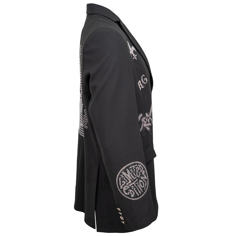 Crazy Herren Blazer-black