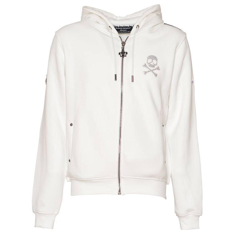 Bones Sweatjacket White