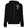 Cross-Wings sweat jacket black