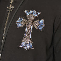 Blue Sweatjacke Schwarz