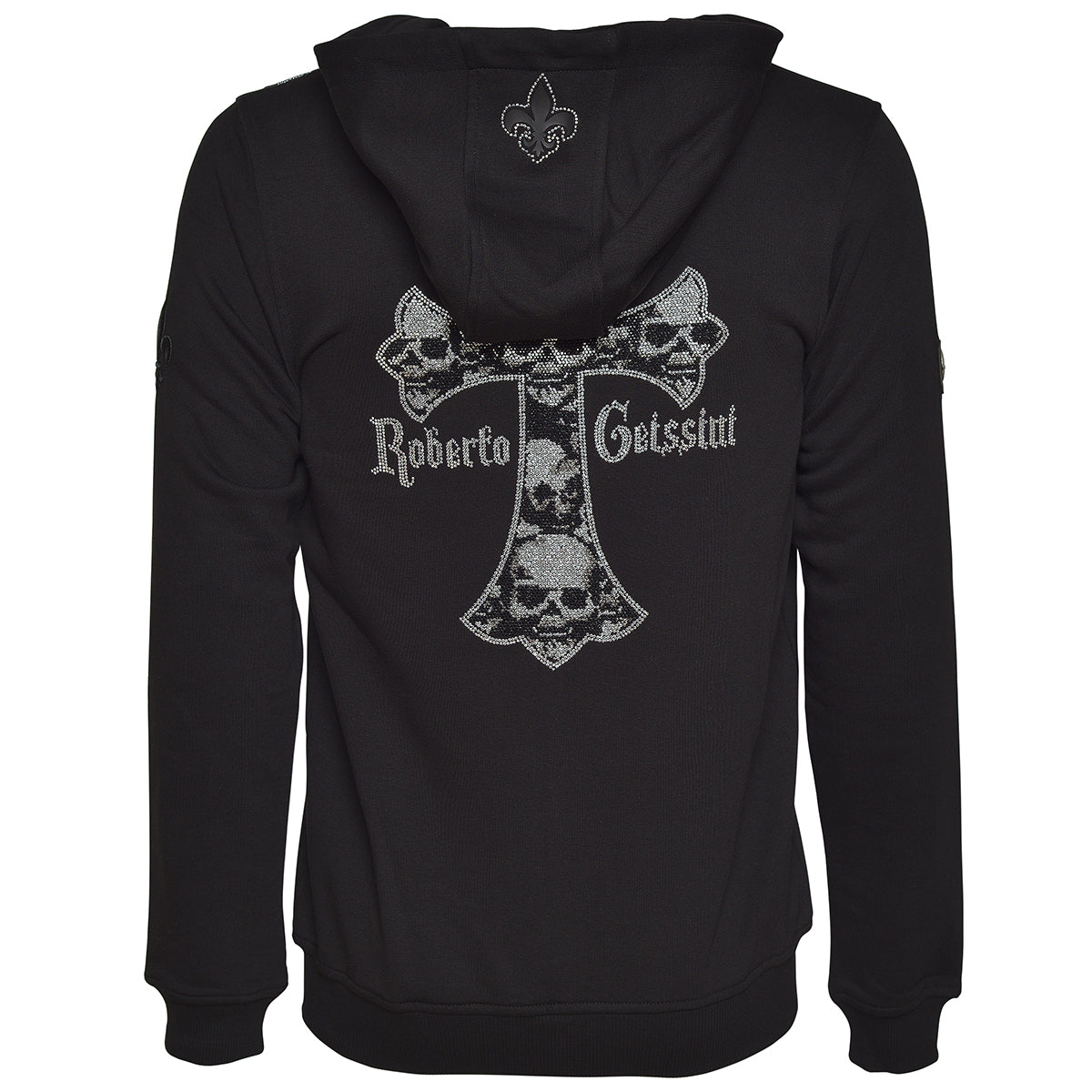 Silver Skull Sweatjacke Schwarz