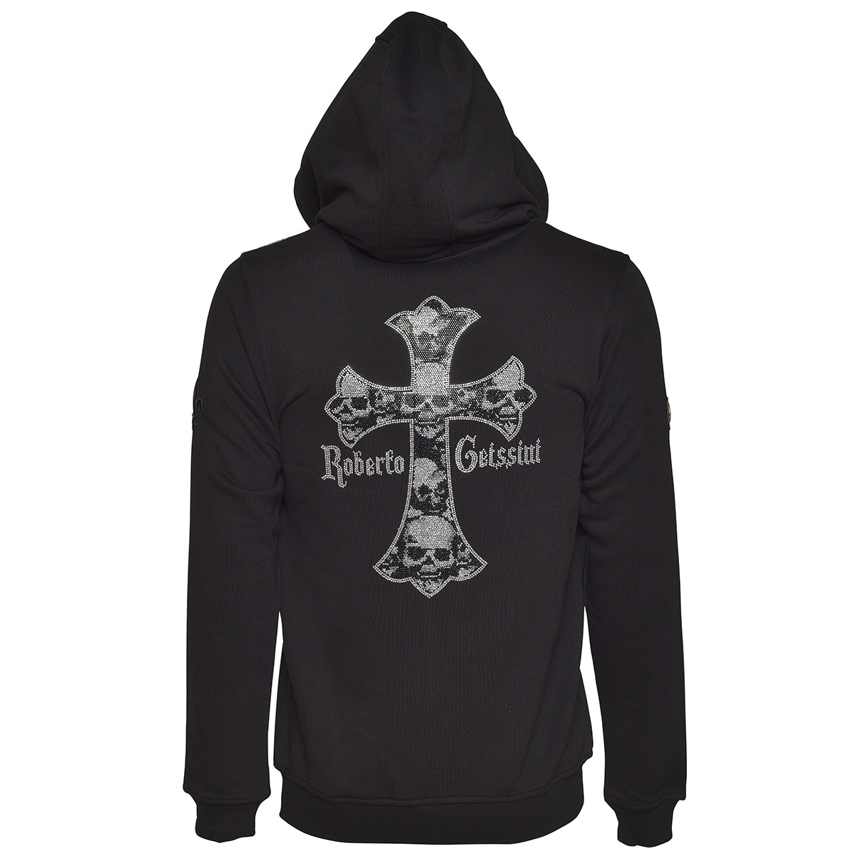 Silver Skull Sweatjacke Schwarz