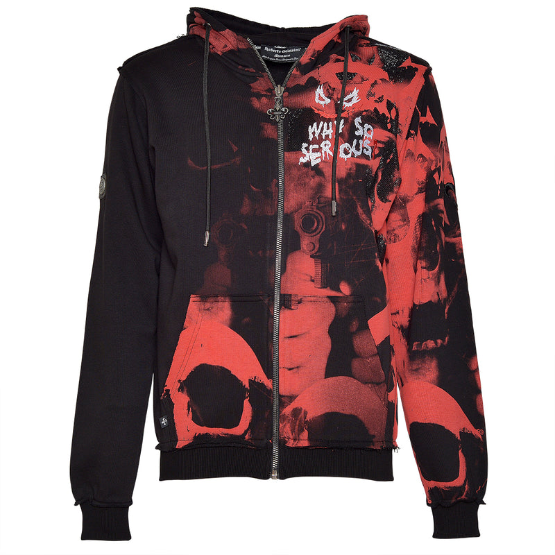 Red Skull Sweatjacke Schwarz