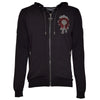 Cross Ornament Sweat Jacket Black