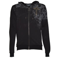 Fog Skull Sweatjacke Schwarz