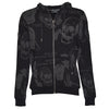 Multi Skull Sweat Jacket Black