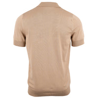 Luxury Knit Polo Beige