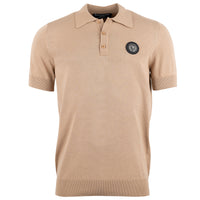 Luxury Knit Polo Beige