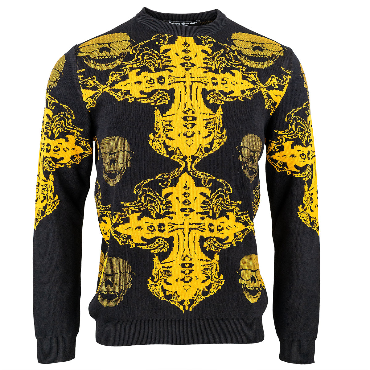 Herren Longarm Strick Longsleeve – Roberto Geissini