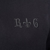 Cool Casual Unisex Strickjacke-black