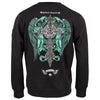 Mystic Cross Sweatshirt Schwarz