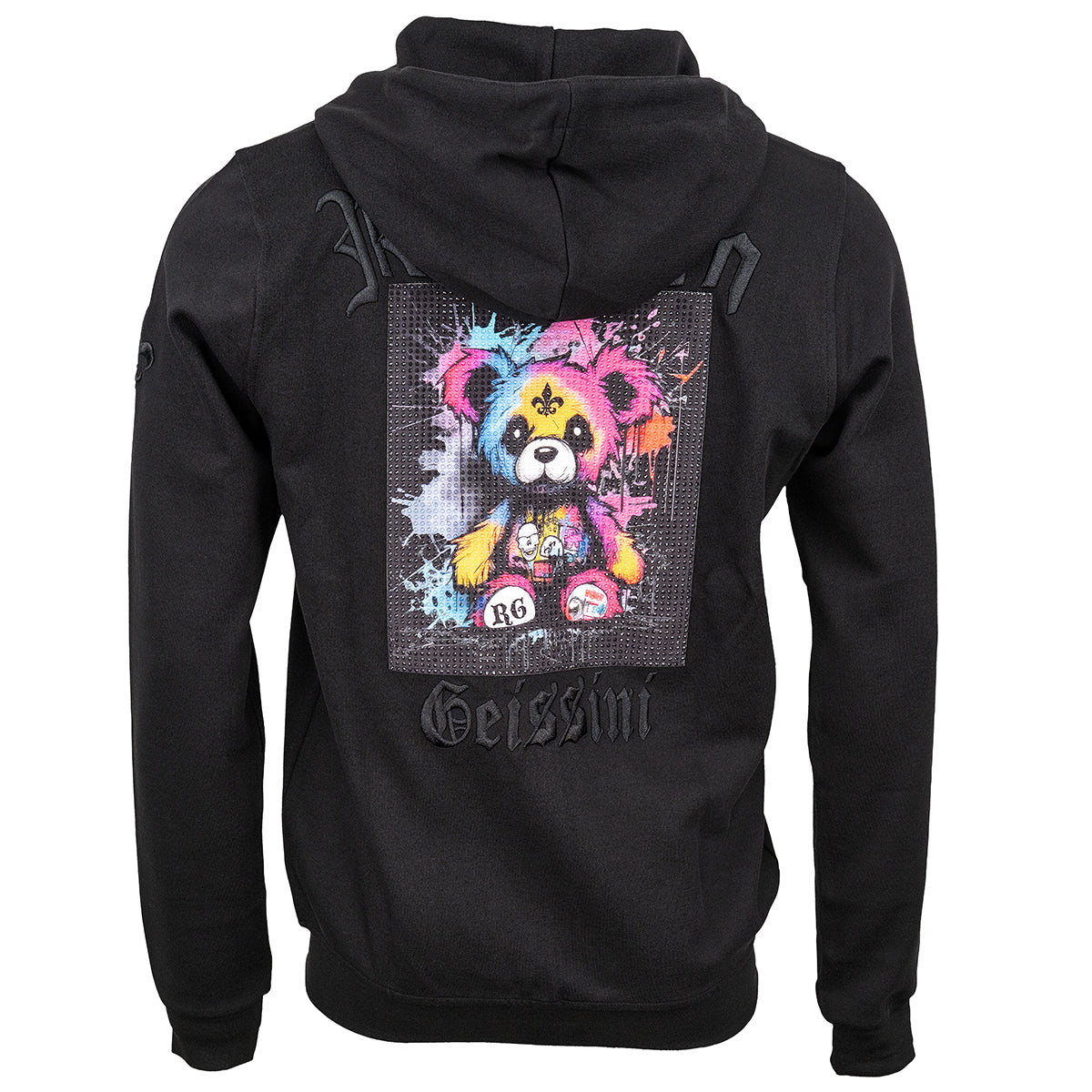 Graffiti Bear Hoodie Jacke