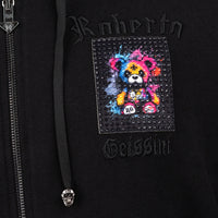 Graffiti Bear Hoodie Jacke