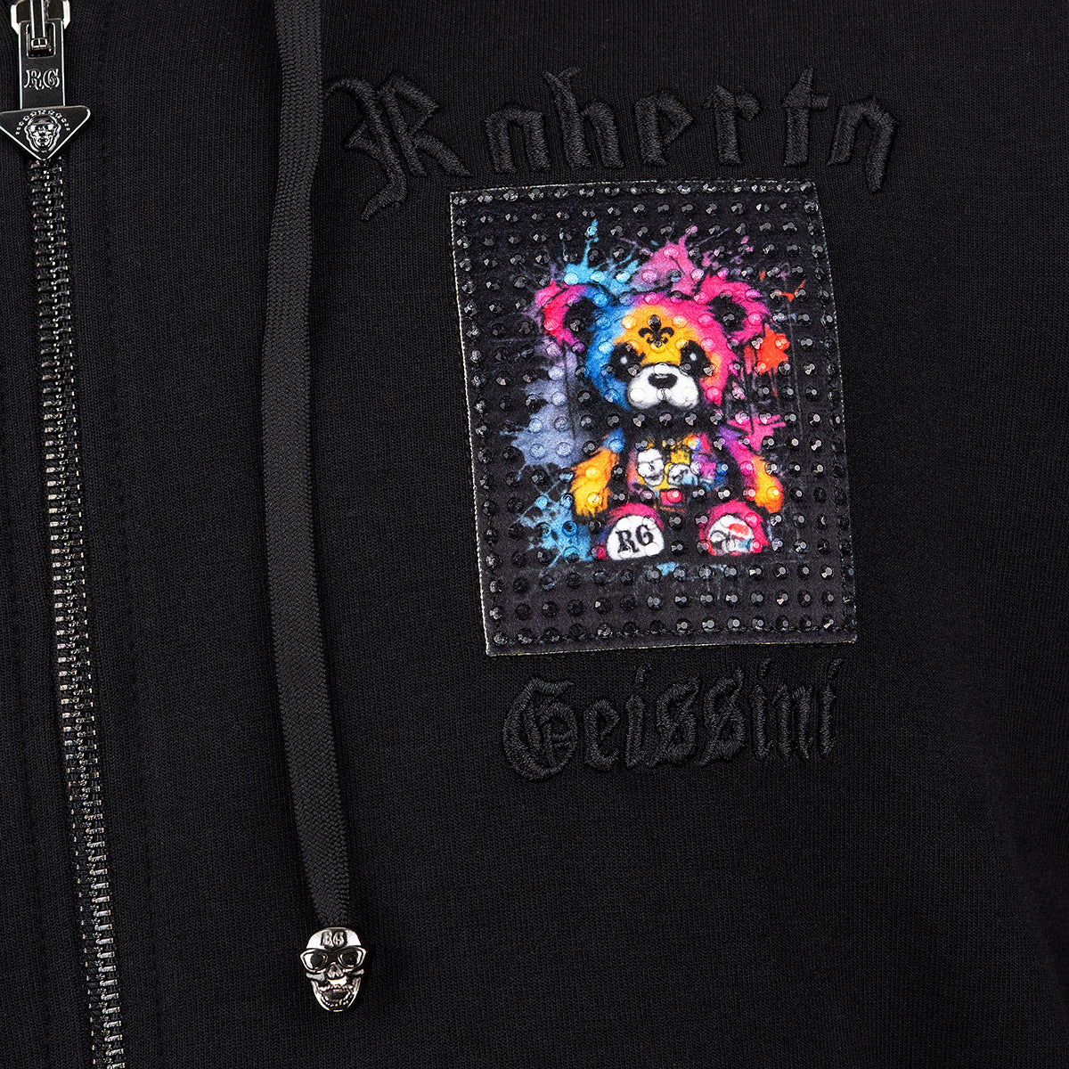 Graffiti Bear Hoodie Jacke