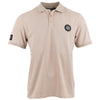 Skull Stitch Polo Beige