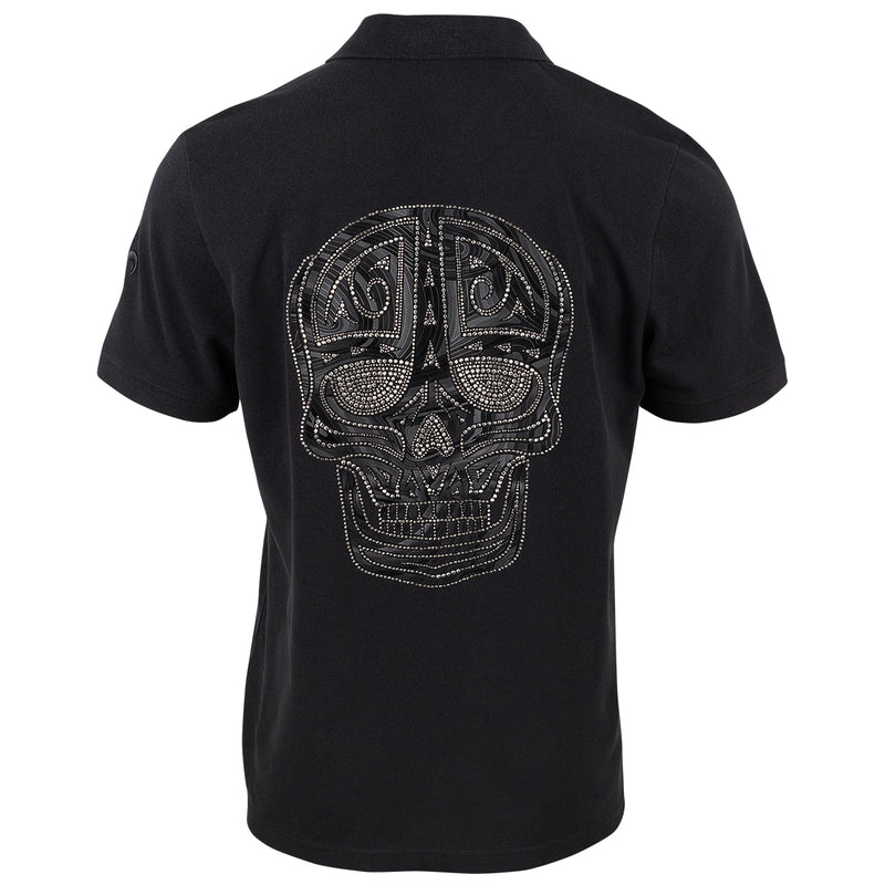 RG Skull Polo Black