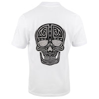 RG Skull Polo White