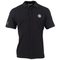 Skull Gold Polo Schwarz